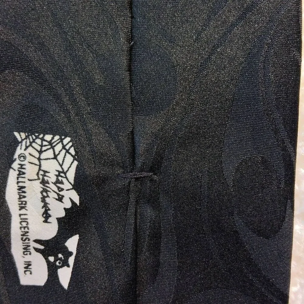 Happy Halloween Pumpkins and Bats Tie by Hallmark NovelTies